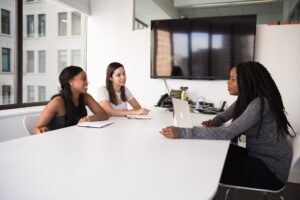 ladies on a meeting